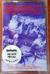 UNDERMOST - UNAWARE DIFFERENCE (1994) HAMMER CASSETTE MADE IN TURKEY ''NEW''