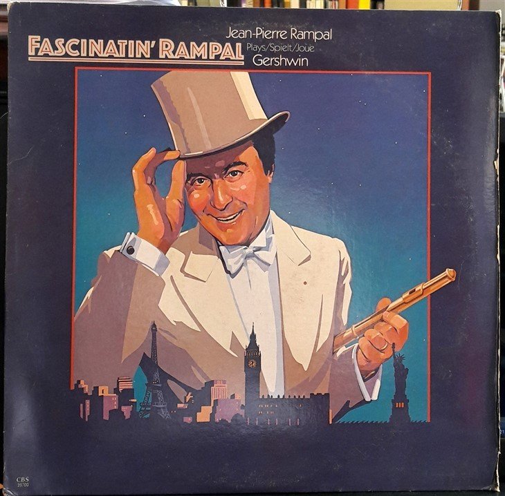 FASCINATIN' RAMPAL, JEAN-PIERRE RAMPAL PLAYS GERSHWIN (1985) - PLAK 2.EL