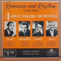 ROMANCE AND RHYTHM - 4 GREAT ENGLISH ORCHESTRAS - LP 2.EL PLAK