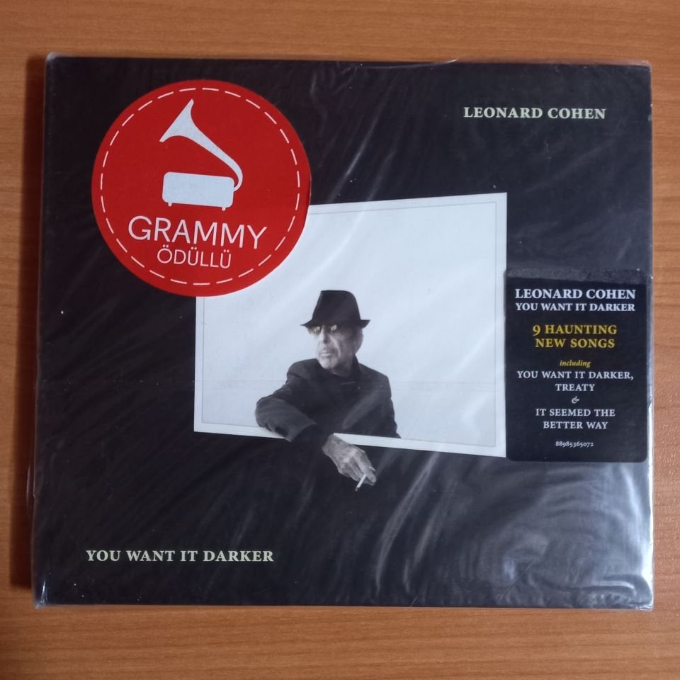 LEONARD COHEN – YOU WANT IT DARKER (2016) - CD SIFIR