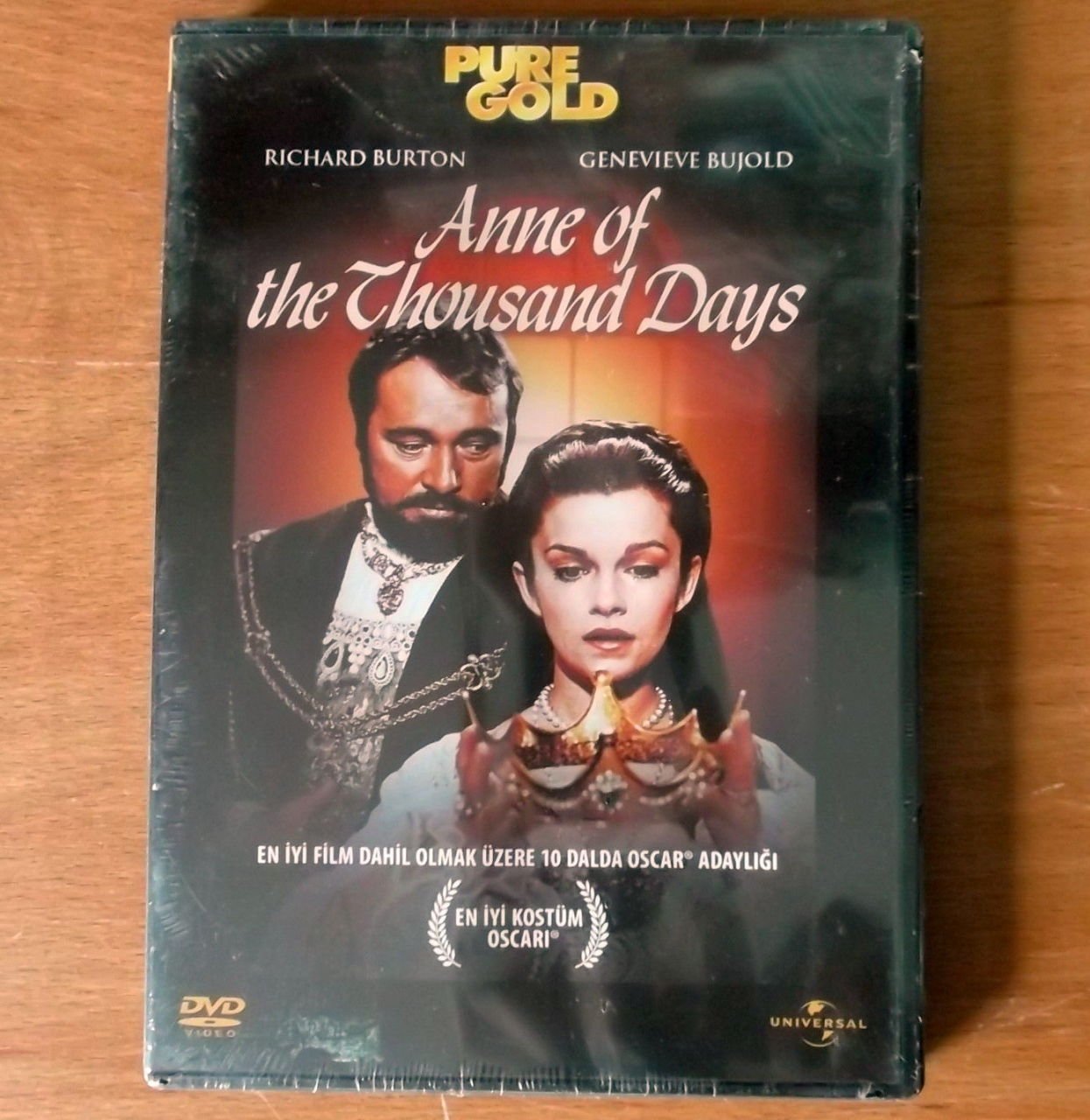 ANNE OF THE THOUSAND DAYS - RICHARD BURTON - DVD SIFIR
