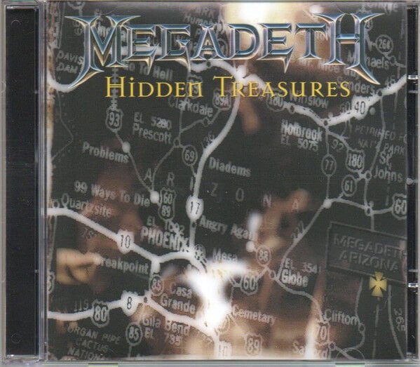 MEGADETH – HIDDEN TREASURES (1995) - CD 2007 REISSUE JEWEL CASE AMBALAJINDA SIFIR