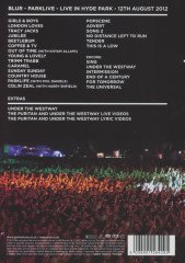 BLUR - PARKLIVE LIVE I HYDE PARK 2012 (2012) - DVD SIFIR
