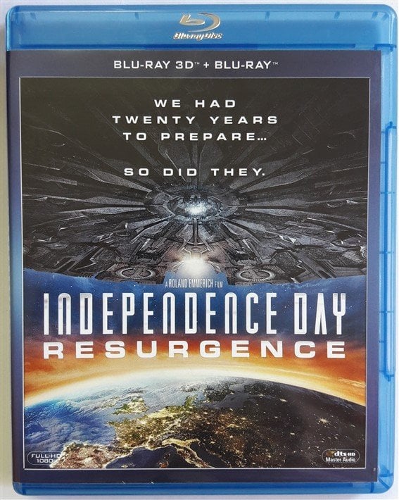 INDEPENDENCE DAY RESURGENCE - ROLAND EMMERICH - 3D+BLU-RAY 2.EL