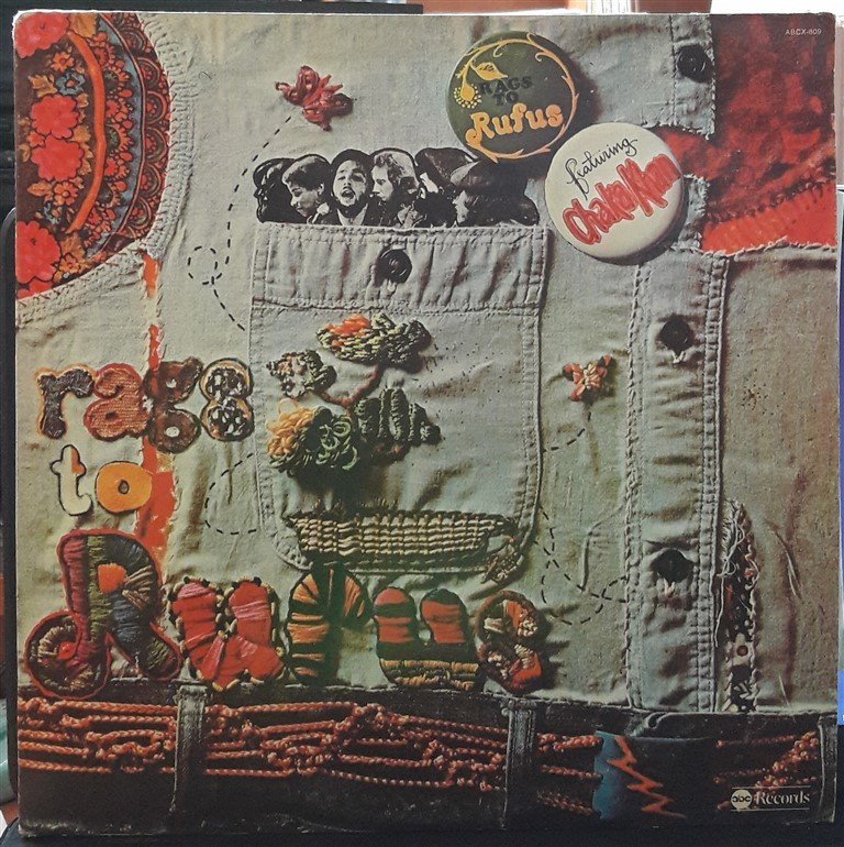 RUFUS FEATURING CHAKA KHAN - RAGS TO RUFUS (1974) - PLAK 2.EL