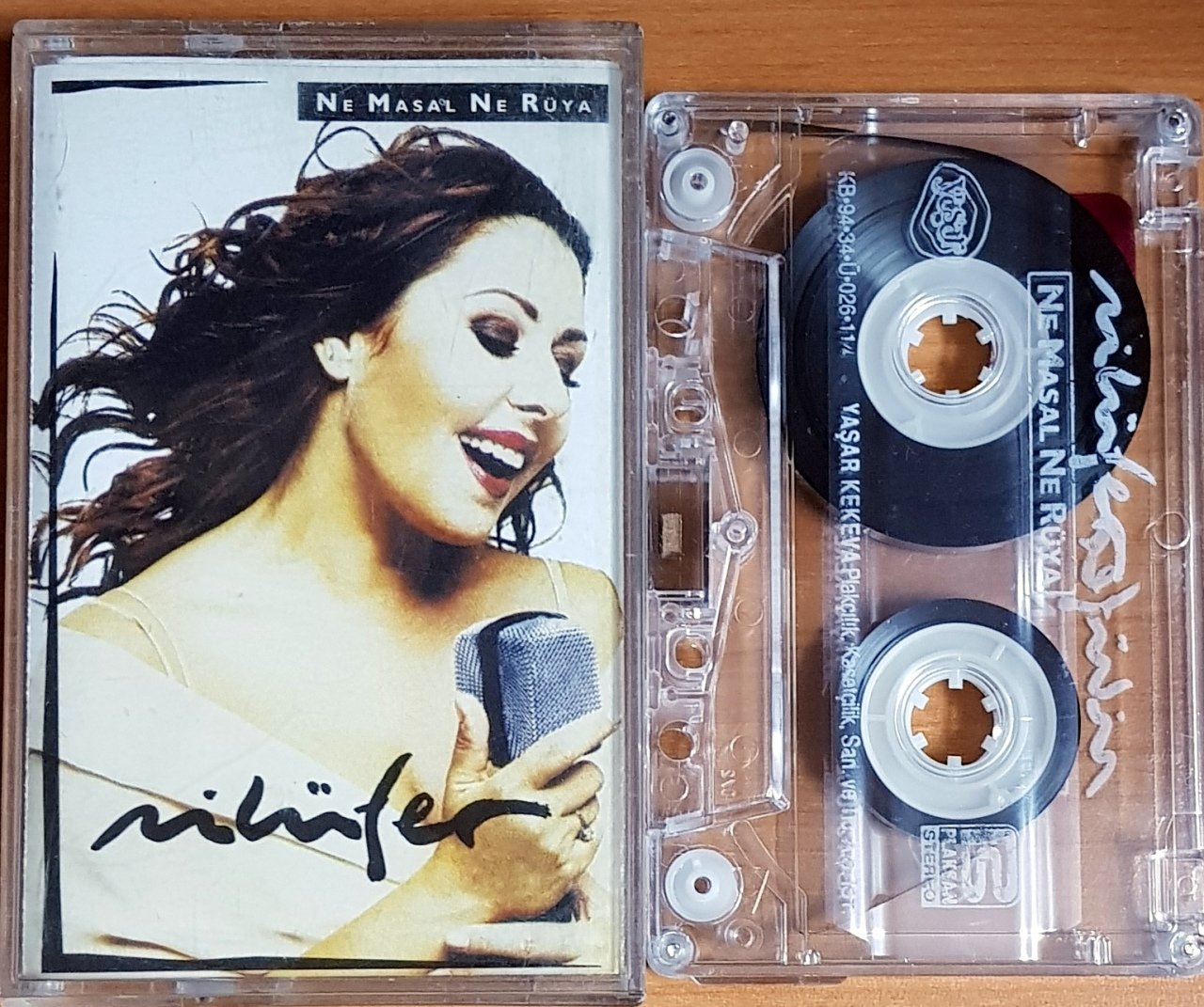 NİLÜFER - NE MASAL NE RÜYA (1994) YAŞAR KEKEVA KASET 2.EL