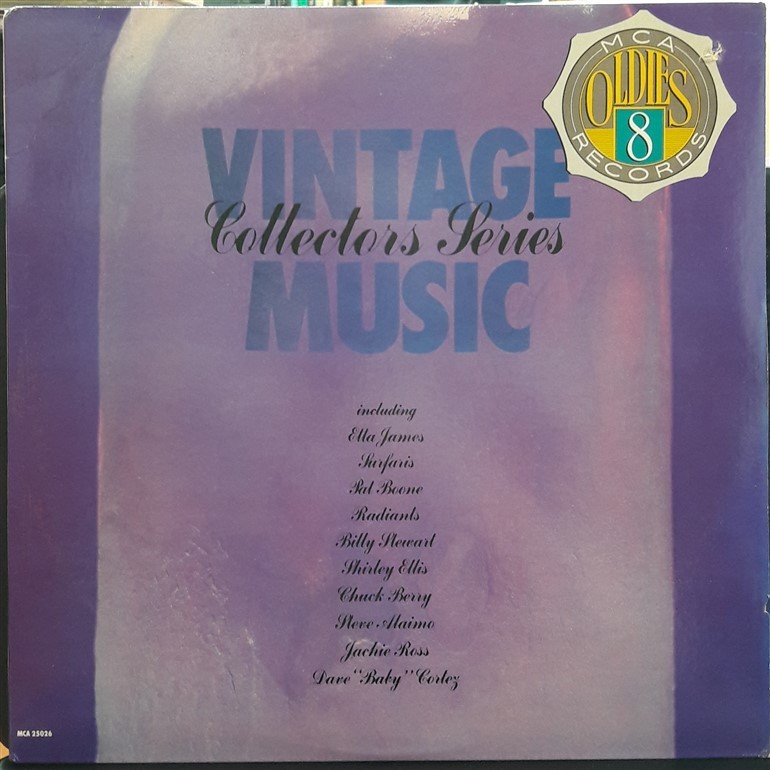 VINTAGE MUSIC VOLUME 8 - ETTA JAMES, SURFARIS, RADIANTS, JACKIE ROSS (1986) - PLAK 2.EL