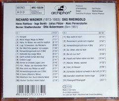 RICHARD WAGNER: DAS RHEINGOLD / OTTO ACKERMAN (2003) - 2CD ARCHIPHON 2.EL