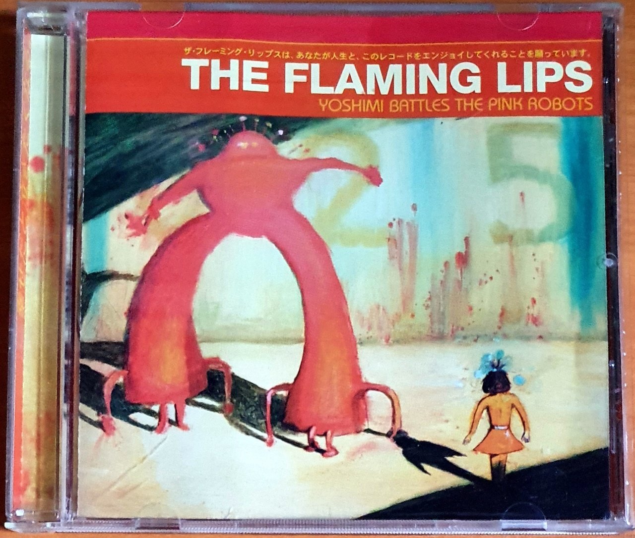 THE FLAMING LIPS - YOSHIMI BATTLES THE PINK ROBOTS (2002) - CD 2.EL