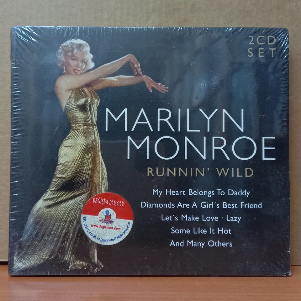 MARILYN MONROE - RUNNIN' WILD (2003) - 2CD SIFIR