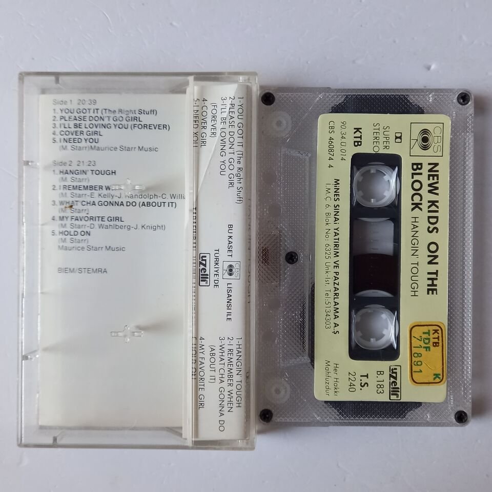 NEW KIDS ON THE BLOCK - HANGIN' TOUGH (1990) - KASET 2.EL