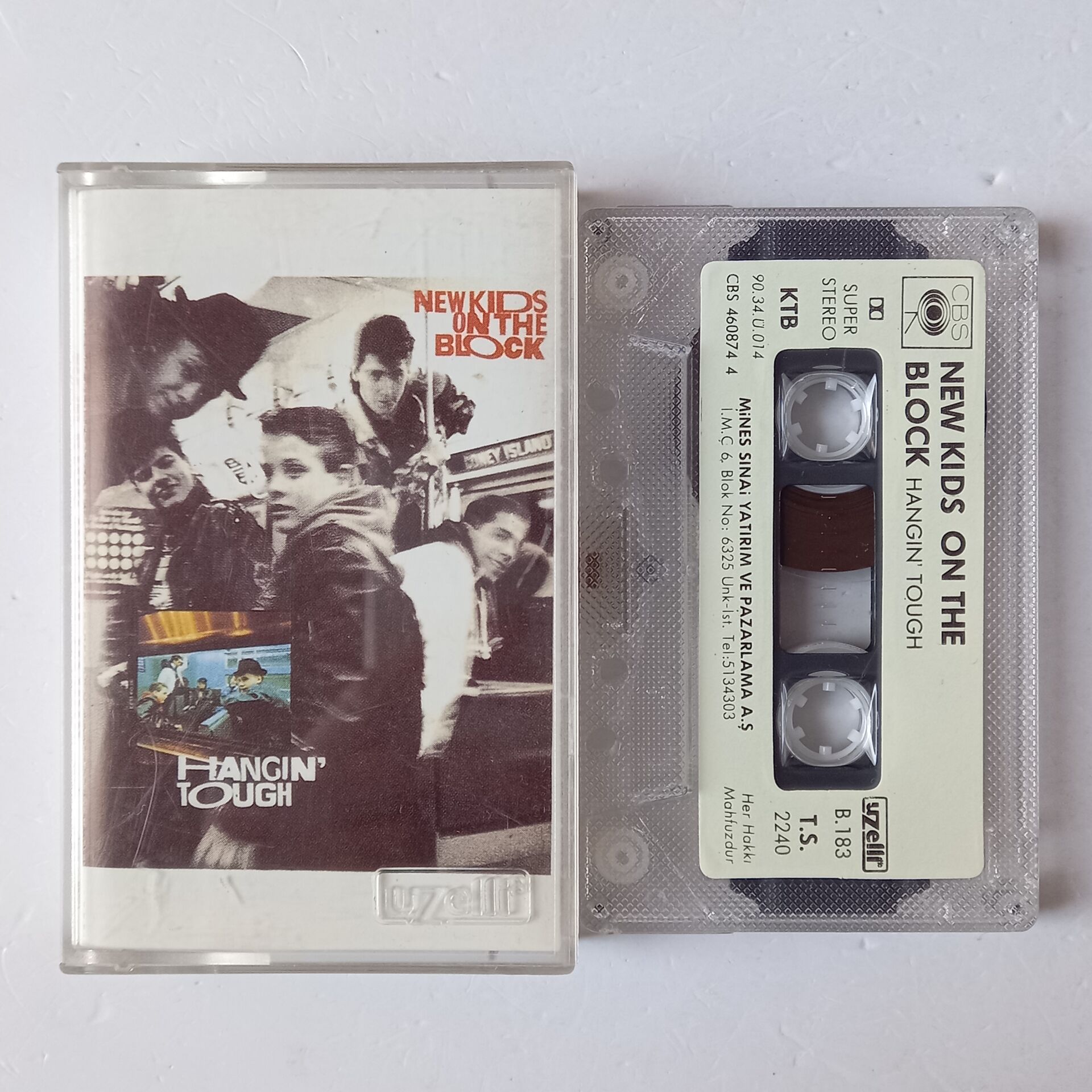 NEW KIDS ON THE BLOCK - HANGIN' TOUGH (1990) - KASET 2.EL