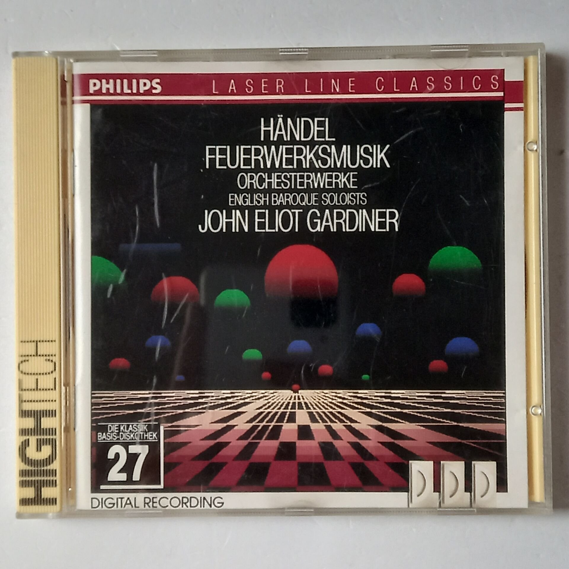 HANDEL, ENGLISH BAROQUE SOLOISTS, JOHN ELIOT GARDINER – FEUERWERKSMUSIK - ORCHESTERWERKE (1990) - CD 2.EL