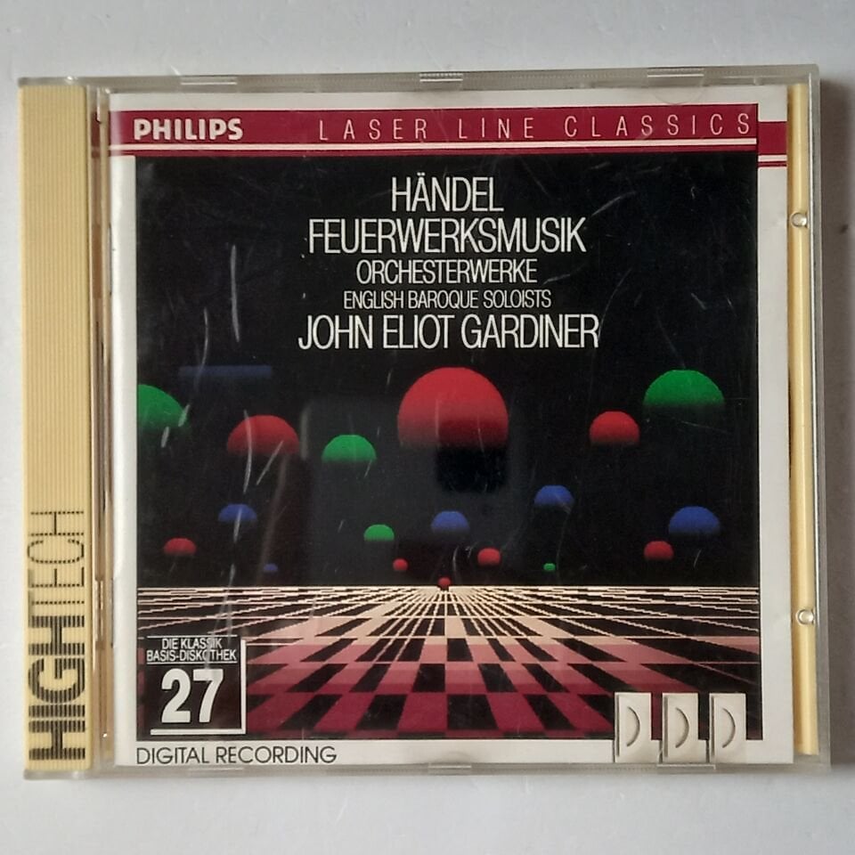 HANDEL, ENGLISH BAROQUE SOLOISTS, JOHN ELIOT GARDINER – FEUERWERKSMUSIK - ORCHESTERWERKE (1990) - CD 2.EL