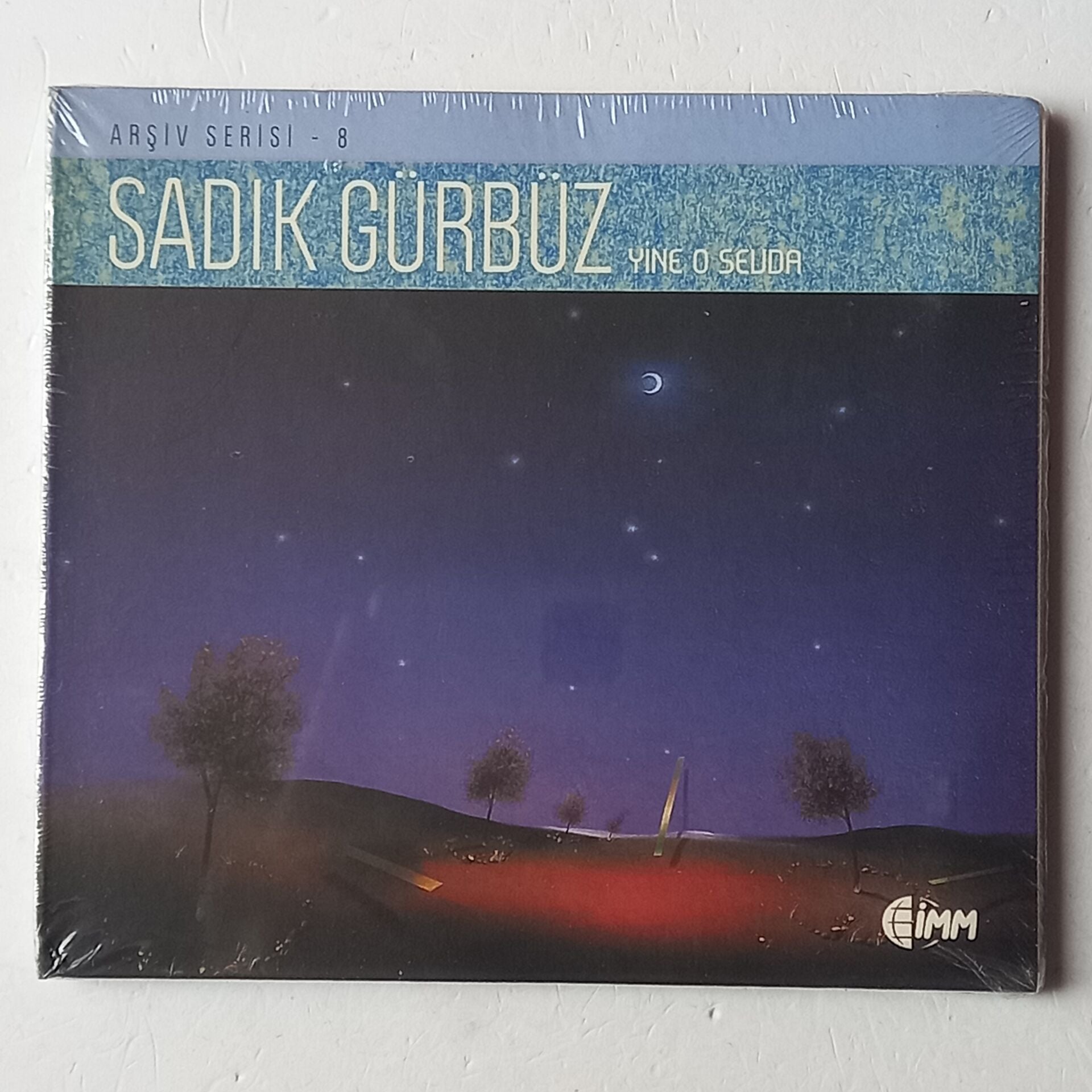 SADIK GÜRBÜZ - YİNE O SEVDA / ARŞİV SERİSİ 8 (2007) - CD AMBALAJINDA SIFIR