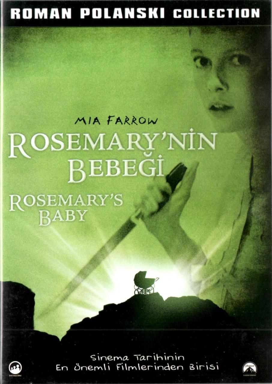 ROSEMARY'S BABY - ROSEMARY'NİN BEBEĞİ - MIA FARROW - JOHN CASSAVETES - ROMAN POLANSKI - DVD 2.EL