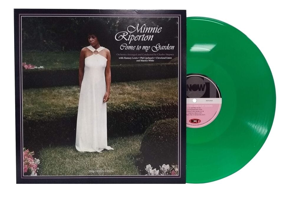 MINNIE RIPERTON - COME TO MY GARDEN (1970) - LP 2017 TRANSLUCENT  GREEN COLOURED SIFIR PLAK