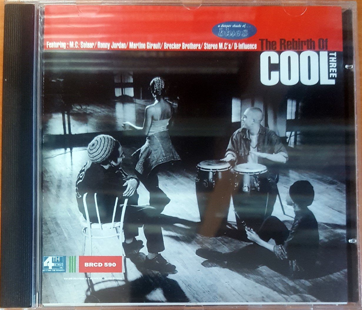 THE REBIRTH OF COOL THREE / STEREO MCS RONNY JORDAN COURTNEY PINE (1993) CD 2.EL