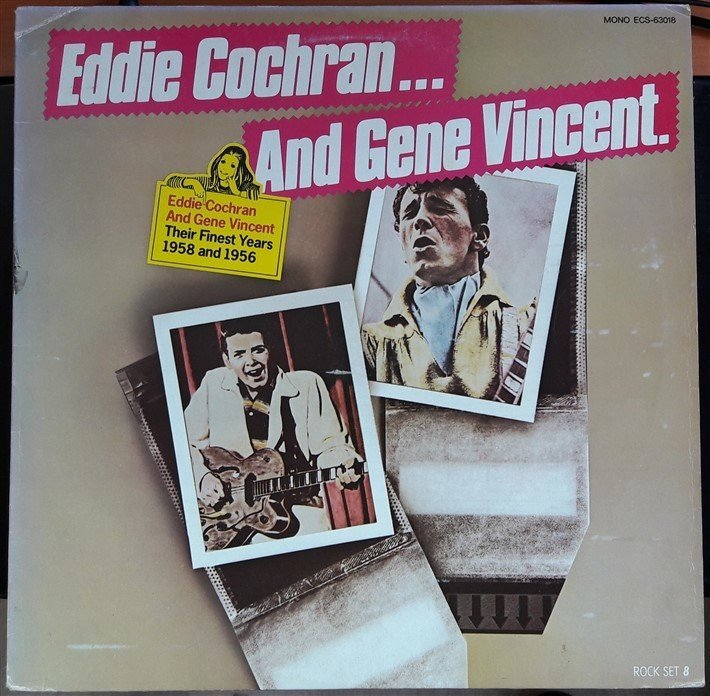 EDDIE COCHRAN AND GENE VINCENT - THEIR FINEST YEARS 1958 AND 1956 (1981) - 2.EL PLAK