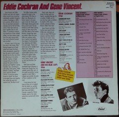 EDDIE COCHRAN AND GENE VINCENT - THEIR FINEST YEARS 1958 AND 1956 (1981) - 2.EL PLAK