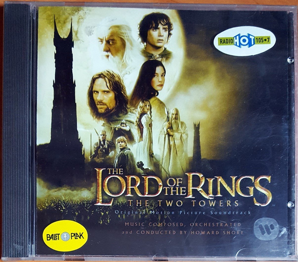 THE LORD OF THE RINGS / THE TWO TOWERS SOUNDTRACK / HOWARD SHORE (2002) CD SIFIR