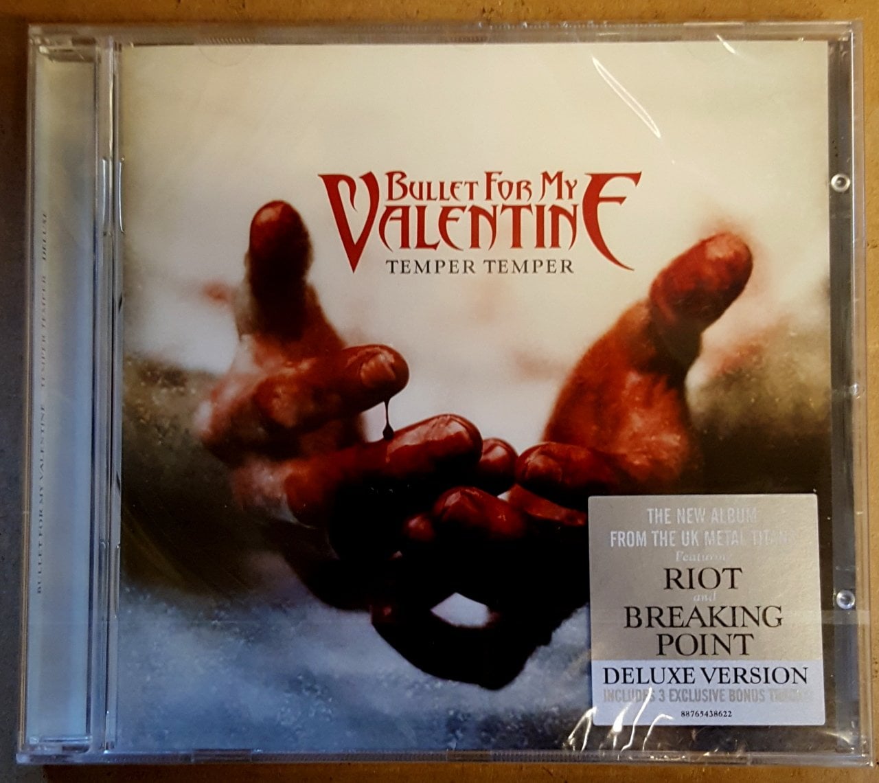 BULLET FOR MY VALENTINE - TEMPER TEMPER (2013) - CD SIFIR