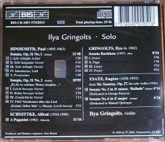 ILYA GRINGOLTS - SOLO (2000) - CD BIS 2.EL