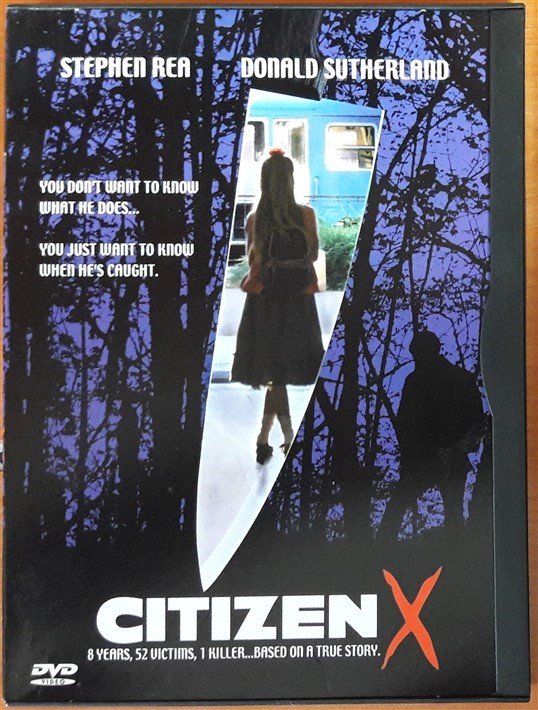 CITIZEN X - DONALD SUTHERLAND - SNAPCASE DVD 2.EL 1. BÖLGE TR ALTYAZI YOKTUR