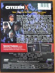 CITIZEN X - DONALD SUTHERLAND - SNAPCASE DVD 2.EL 1. BÖLGE TR ALTYAZI YOKTUR