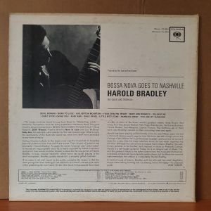 BOSSA NOVA GOES TO NASHVILLE / HAROLD BRADLEY HIS GUITAR AND ORCHESTRA (1963) - LP 2.EL PLAK