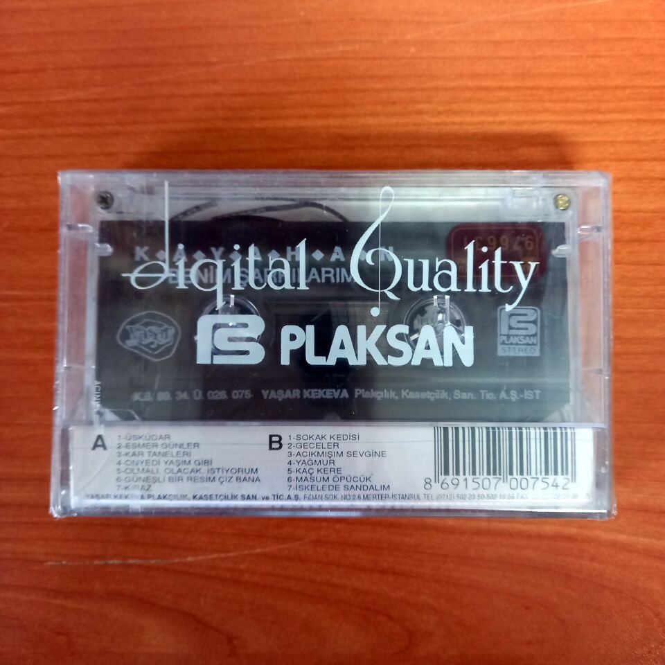 KAYAHAN - BENİM ŞARKILARIM - KASET SIFIR