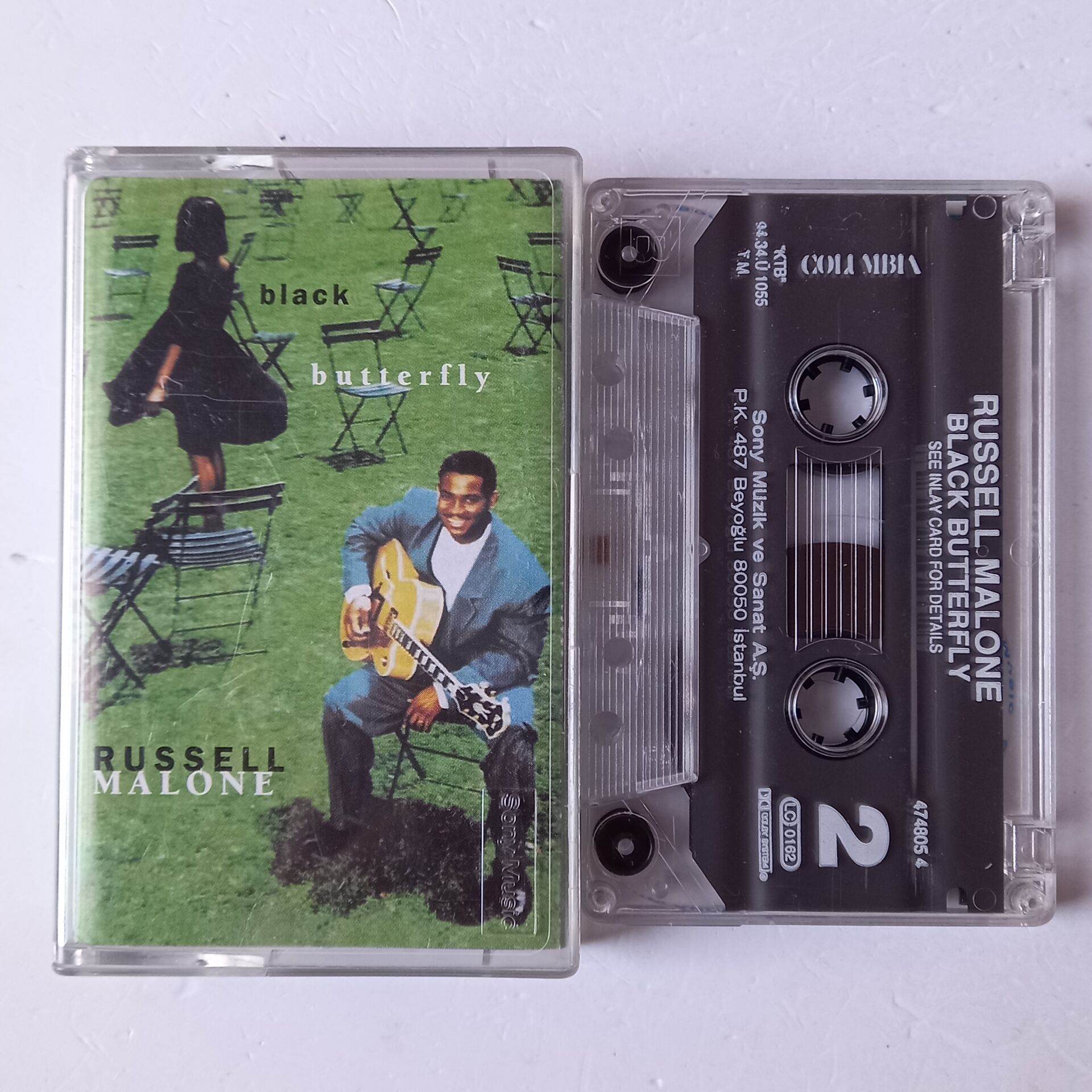 RUSSELL MALONE - BLACK BUTTERFLY (1994) - KASET 2.EL