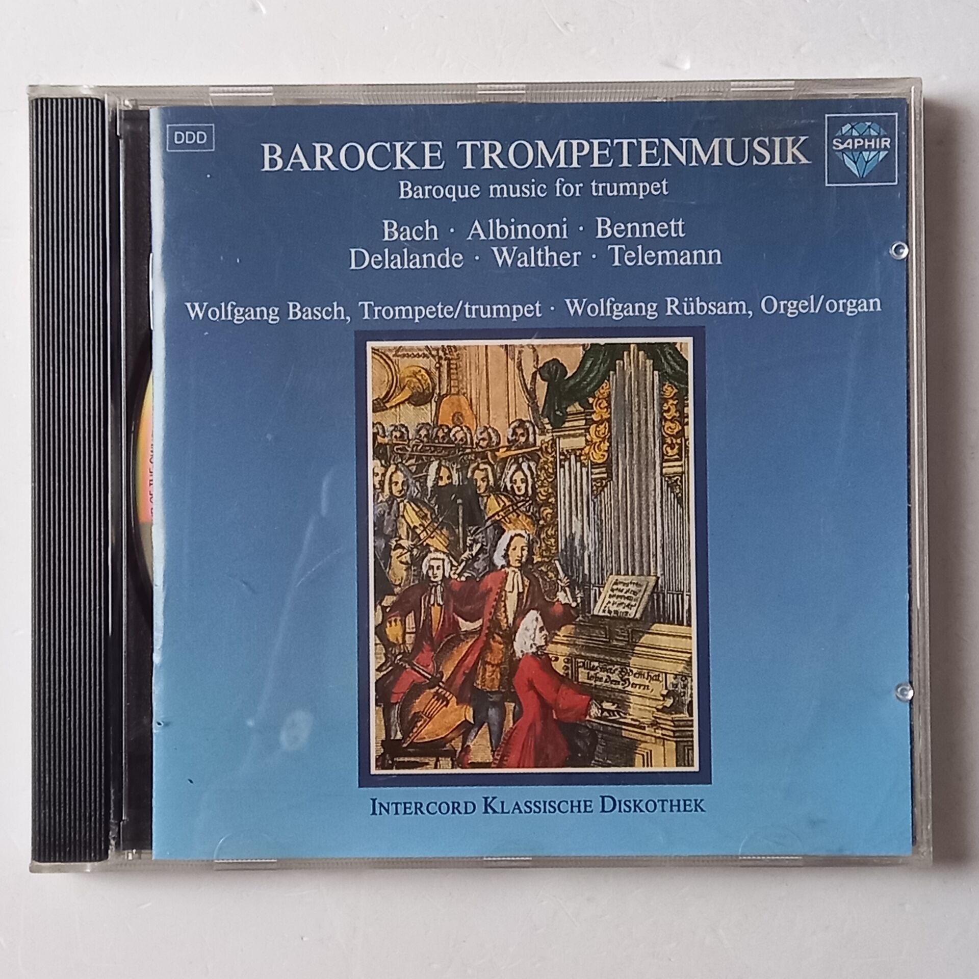 WOLFGANG BASCH, WOLFGANG RÜBSAM – BAROCKE TROMPETENMUSIK / BAROQUE MUSIC FOR TRUMPET (1981) - CD 1986 REISSUE 2.EL