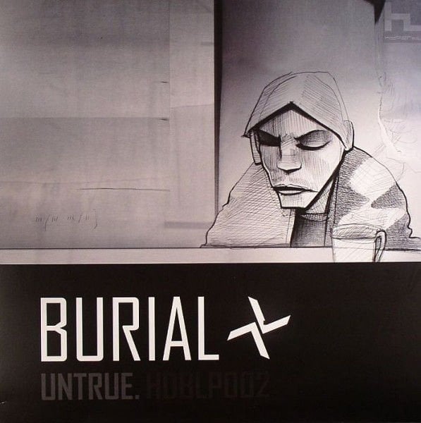 BURIAL - UNTRUE (2007) -2LP ELECTRONIC , ABSTRACT , AMBIENT , EXPERIMENTAL 180GR 2008 EDITION SIFIR PLAK