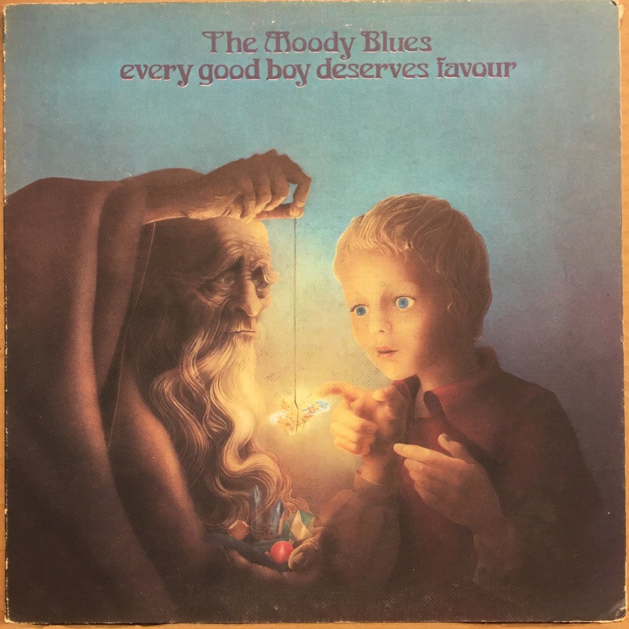 MOODY BLUES - EVERY GOOD BOY DESERVES FAVOUR 1971 2.EL PLAK