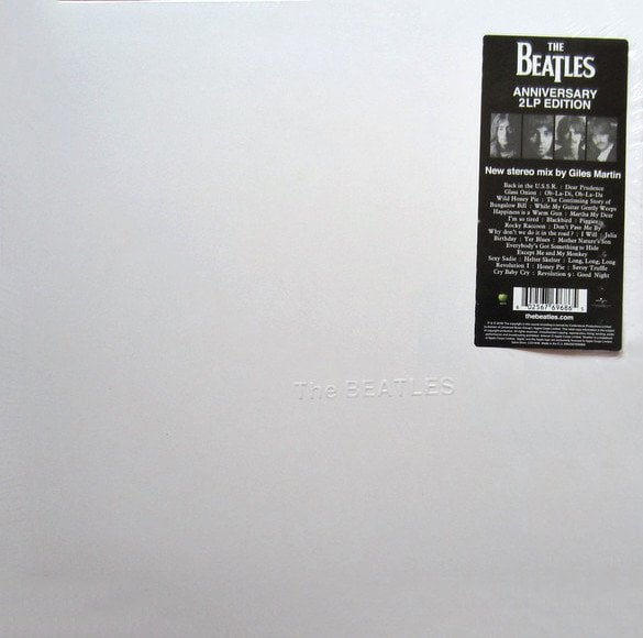 THE BEATLES - WHITE ALBUM (1968) - 2LP 180GR 2018 REISSUE HALF SPEED MASTERING NEW STEREO MIX SIFIR PLAK