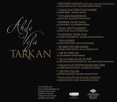 TARKAN - AHDE VEFA (2016) - CD SIFIR