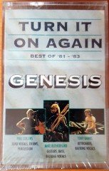 GENESIS - TURN IT ON AGAIN BEST OF 81-83 (1992) YONCA CASSETTE MADE IN TURKEY ''NEW''
