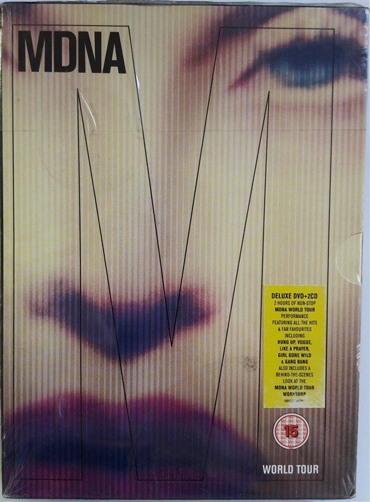 MADONNA - MDNA (2013)  - DVD+2CD SIFIR