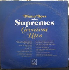 DIANA ROSS & THE SUPREMES - GREATEST HITS (1967) - 2PLAK 2.EL POSTER İLAVELİ