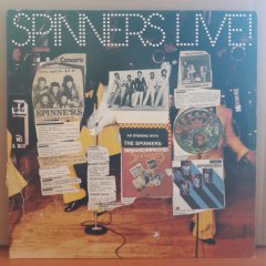 SPINNERS - LIVE! (1975) - 2LP 2.EL PLAK