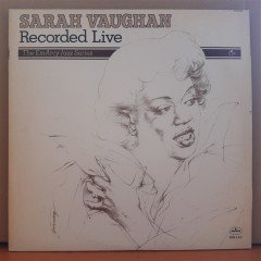 SARAH VAUGHAN - RECORDED LIVE THE EMARCY JAZZ SERIES (1977) - 2PLAK 2.EL