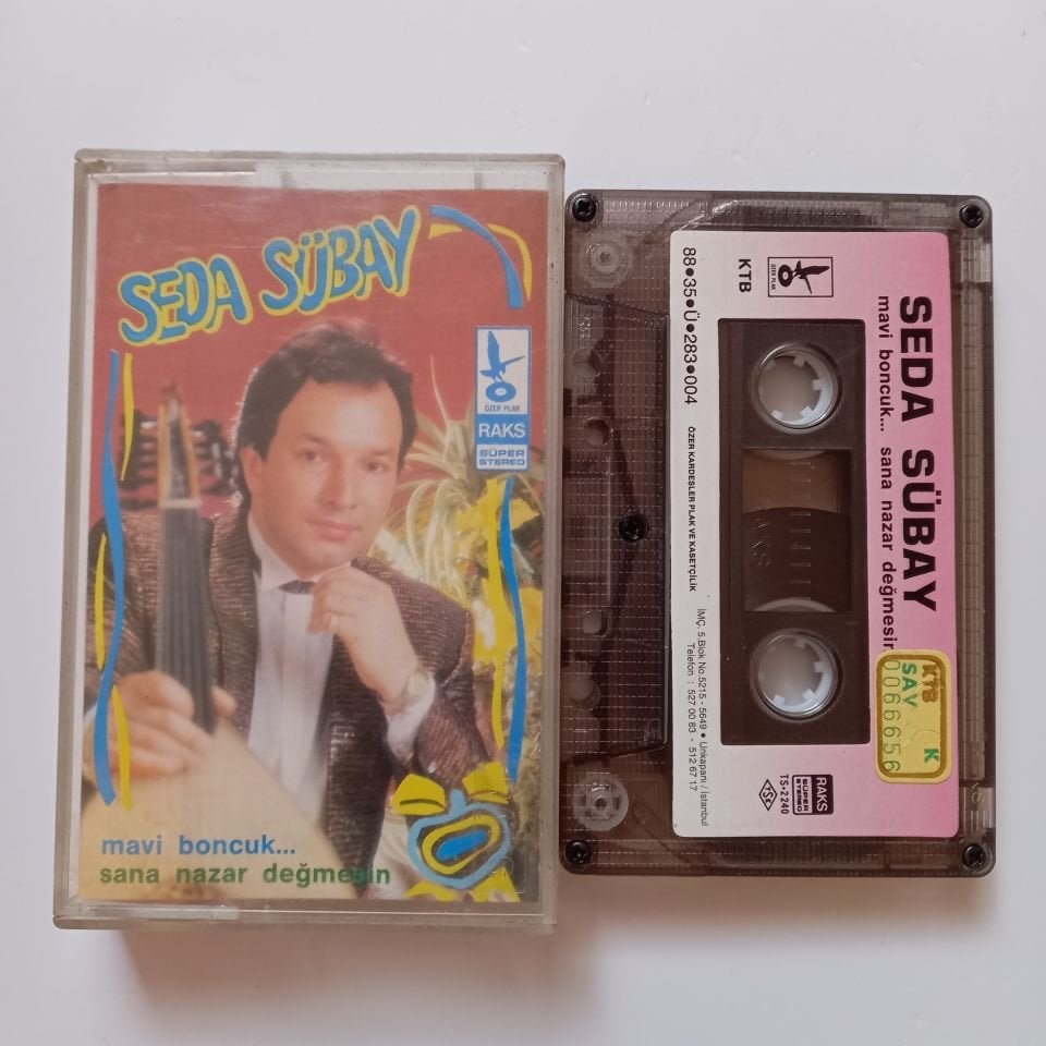 SEDA SÜBAY - MAVİ BONCUK... / SANA NAZAR DEĞMESİN (1988) - KASET 2.EL