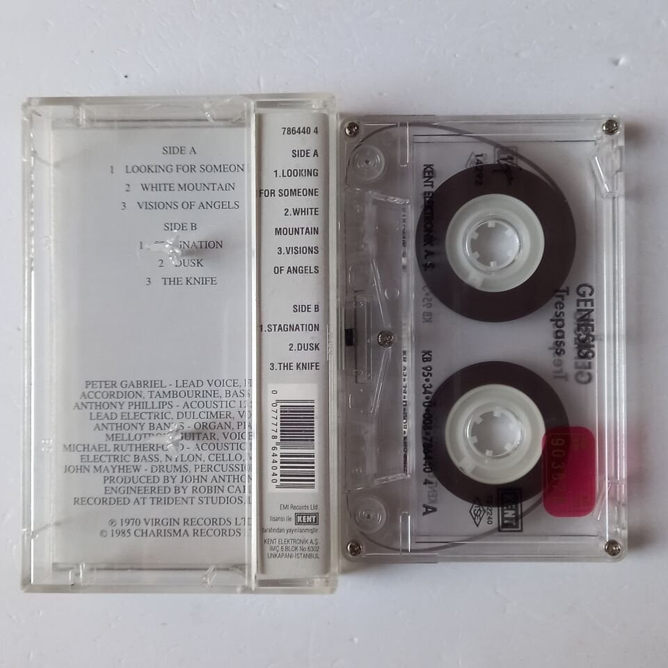 GENESIS - TRESPASS (1995) - KASET 2.EL