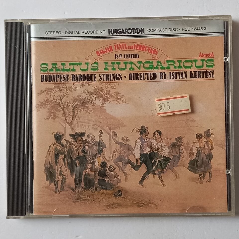 SALTUS HUNGARICUS - BUDAPEST BAROQUE STRINGS / ISTVAN KERTESZ (1984) - CD 1985 REISSUE 2.EL