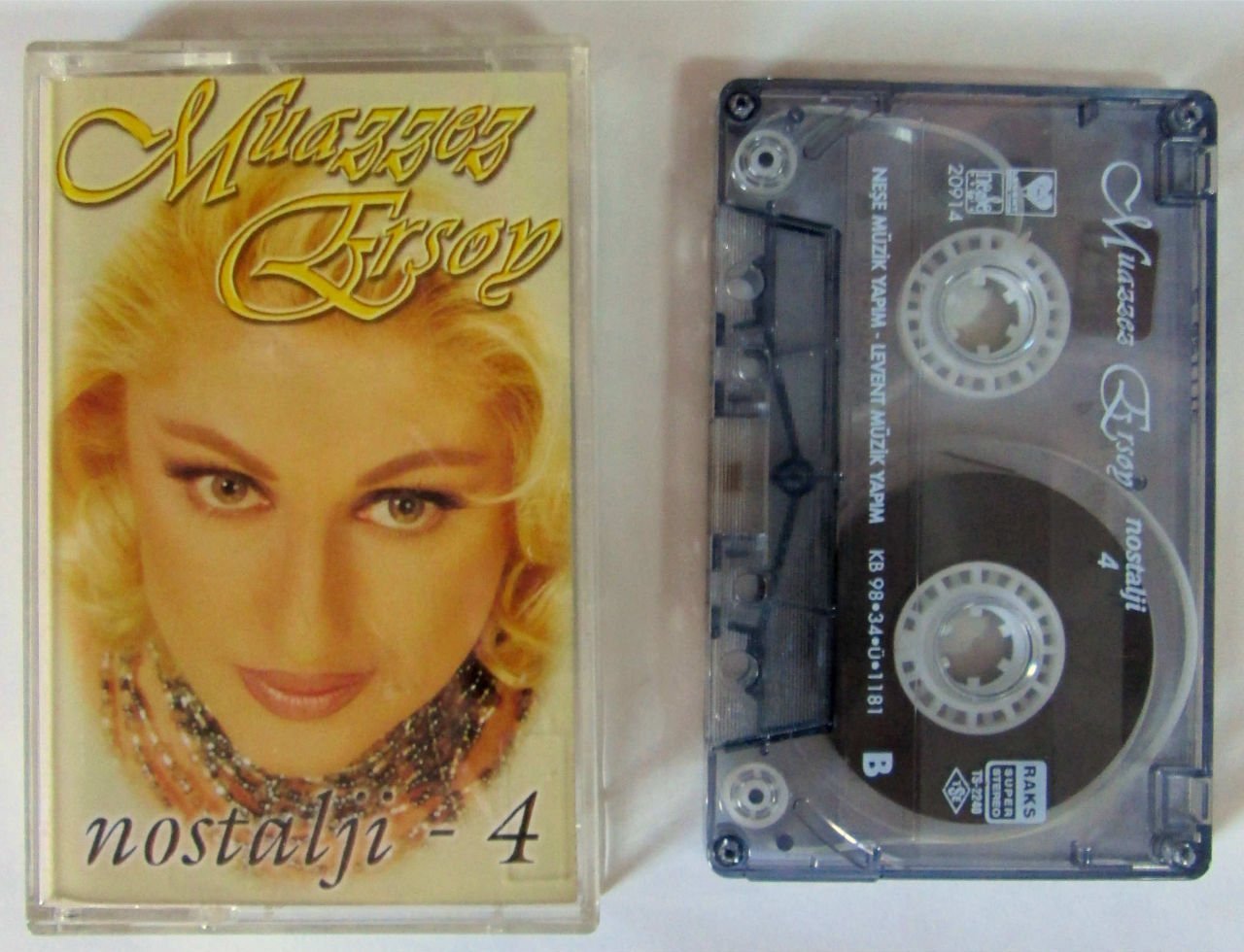 MUAZZEZ ERSOY NOSTALJİ 4 - KASET 2.EL