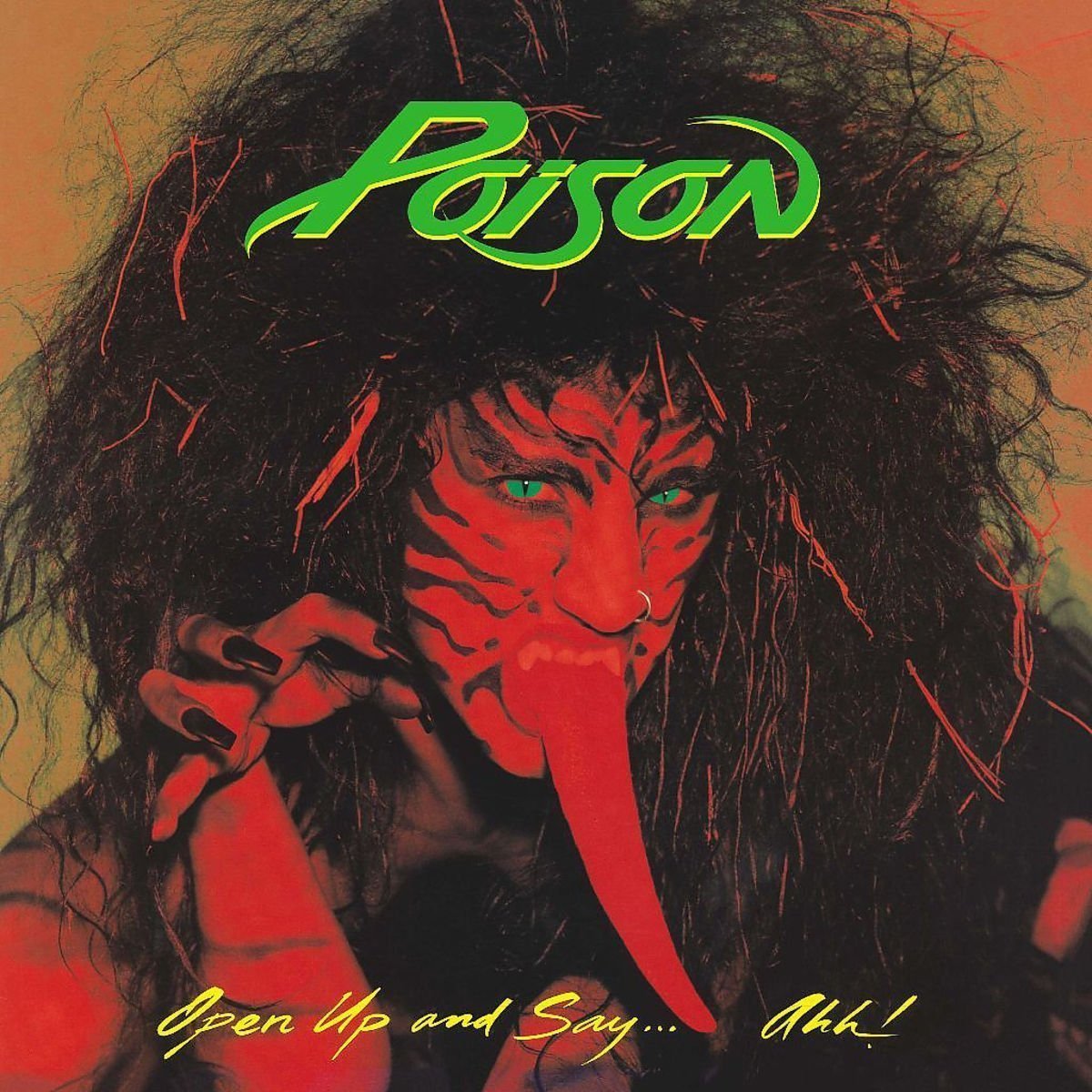 POISON - OPEN UP AND SAY... AHHH! (1988) - PLAK SIFIR