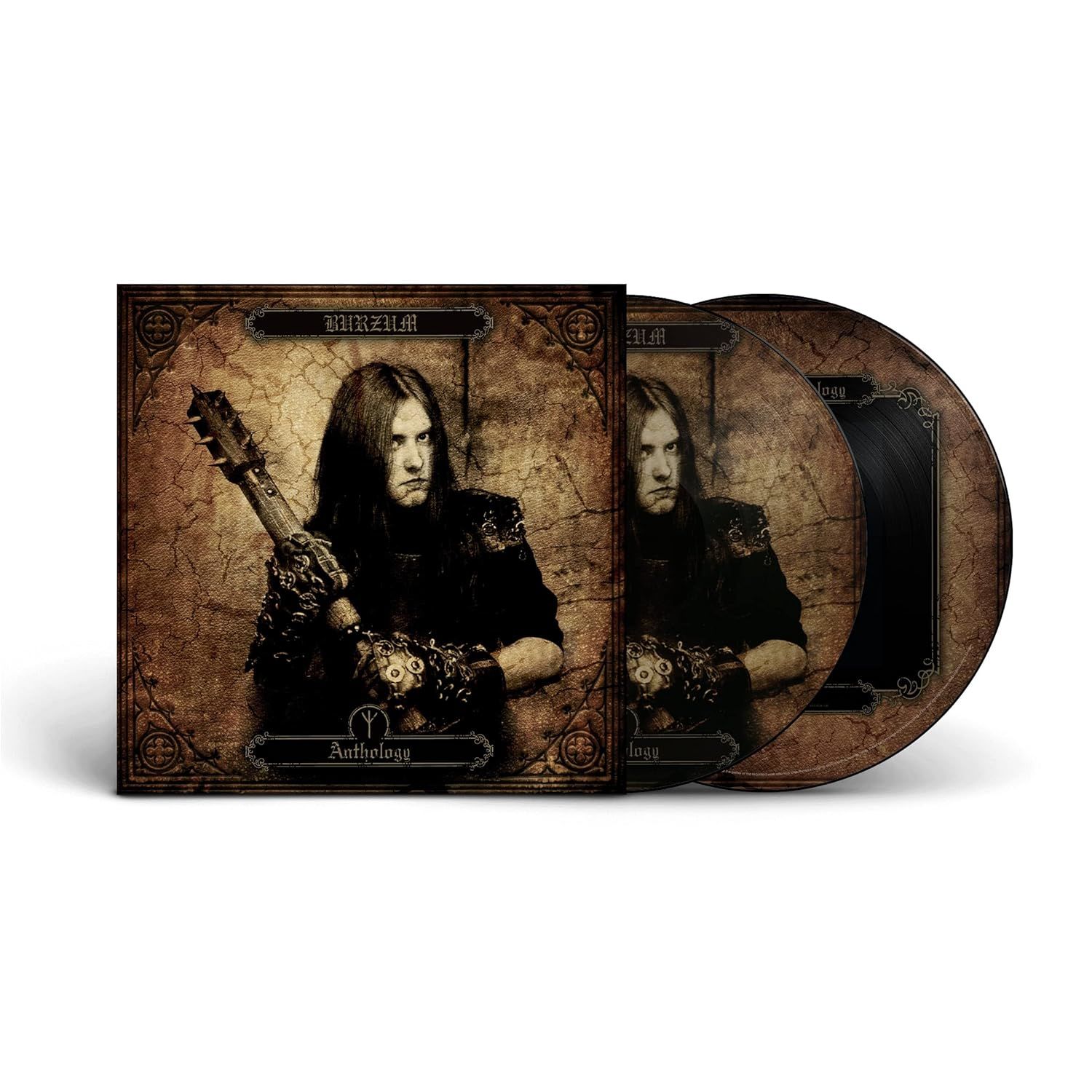 BURZUM - ANTHOLOGY (2008) - 2LP BLACK METAL / DARK AMBIENT 2022 PICTURE DISC EDITION SIFIR PLAK