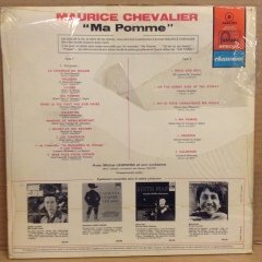 MAURICE CHEVALIER ''MA POMME'' DÖNEM BASKISI SIFIR PLAK