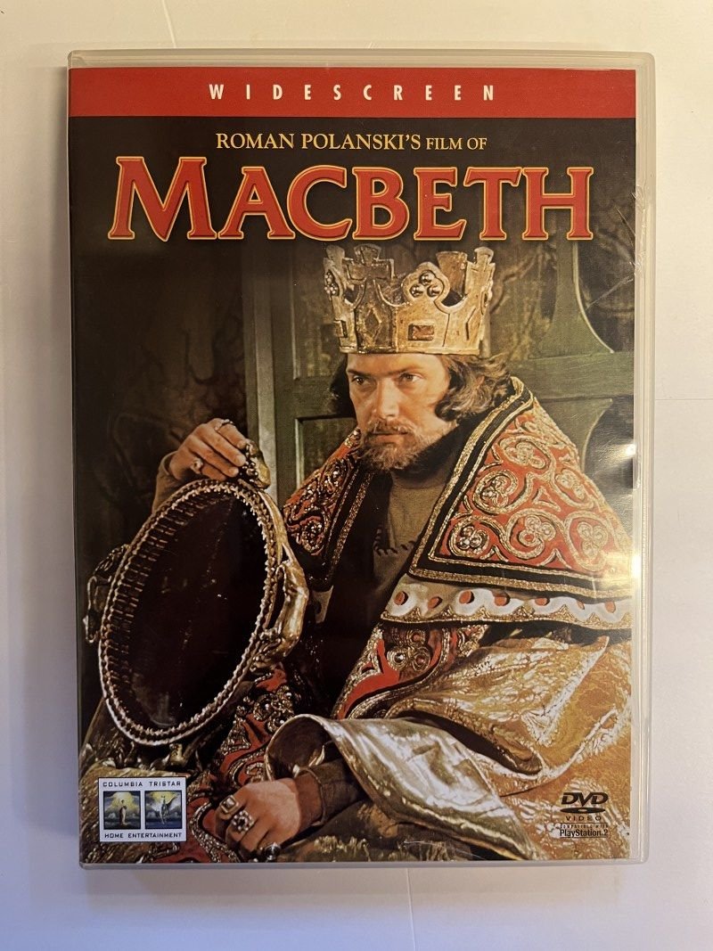 MACBETH (1971) - ROMAN POLANSKI - DVD 2.EL